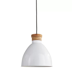 White Ingleside 1 - Light Single Bell Pendant