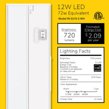 Load image into Gallery viewer, 3 Color Levels LED 24&quot; Under Cabinet Light Bar
