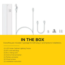 Load image into Gallery viewer, 3 Color Levels LED 24&quot; Under Cabinet Light Bar
