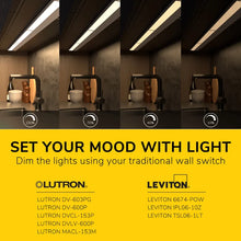 Load image into Gallery viewer, 3 Color Levels LED 24&quot; Under Cabinet Light Bar
