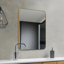Load image into Gallery viewer, 30&quot; x 22&quot; Inman Rectangle Metal Mirror
