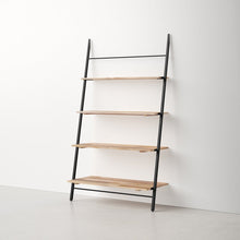 Load image into Gallery viewer, Innes 71.8&#39;&#39; H x 42.2&#39;&#39; W Steel Ladder Bookcase
