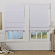 Load image into Gallery viewer, 41&quot;W x 72&quot;L White Insulating Cordless Blackout Roman Shade (Set of 3) 4305RR
