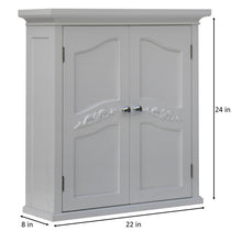 Load image into Gallery viewer, Ione 22&#39;&#39; W x 24&#39;&#39; H x 8&#39;&#39; D Wall Mounted Bathroom Cabinet
