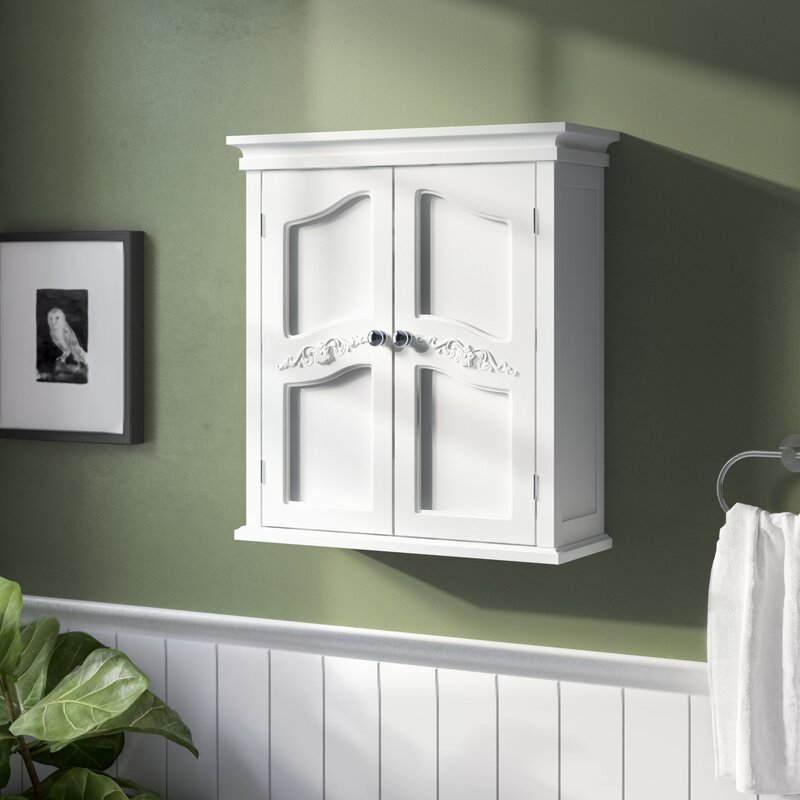 Ione 22'' W x 24'' H x 8'' D Wall Mounted Bathroom Cabinet