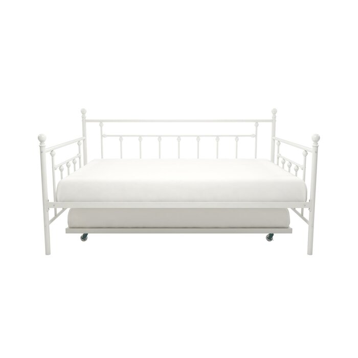 White Ione Daybed with Trundle - Twin (144MM)