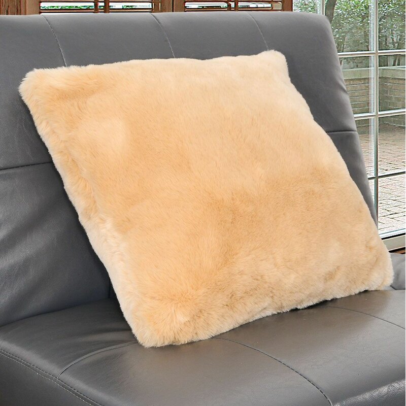 Ipswich Faux Fur Euro Pillow GL599 (2 boxes)