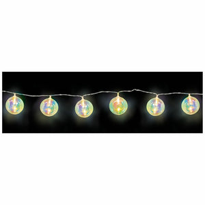 Iridescent LED 69 ft. 10-Light Globe String Light 194ms