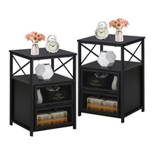 Load image into Gallery viewer, Iron Nightstand (Set of 2)
