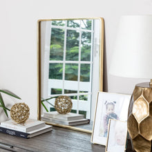 Load image into Gallery viewer, Gold Irven Accent Mirror, MRM2958
