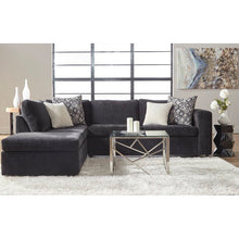 Load image into Gallery viewer, Isaacs 112&quot; Left Hand Facing Sectional Ultimate Ebony
