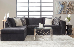 Isaacs 112" Left Hand Facing Sectional (Chaise Missing)