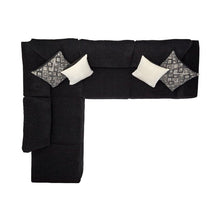 Load image into Gallery viewer, Isaacs 112&quot; Left Hand Facing Sectional Ultimate Ebony
