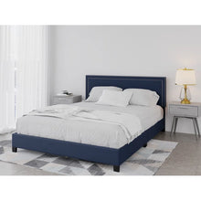 Load image into Gallery viewer, Isabela Upholstered Low Profile Platform Bed, Queen
