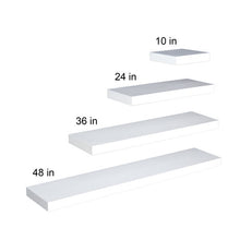 Load image into Gallery viewer, White 10&quot; Wall Shelf #9556
