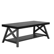 Load image into Gallery viewer, Isakson Trestle Coffee Table with Storage
