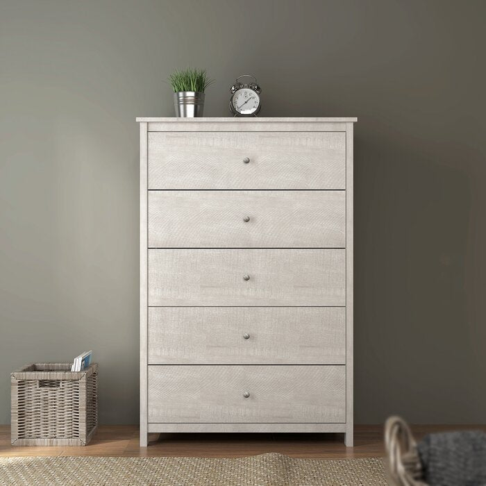 Isenbert 5 Drawer 31.5'' W Dresser