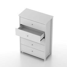 Load image into Gallery viewer, Matt White Isenbert 5 Drawer 31.5&#39;&#39; W Dresser
