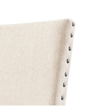 Load image into Gallery viewer, Ismay Linen Upholstered Dining Chair in Beige (Set of 2) #892HW
