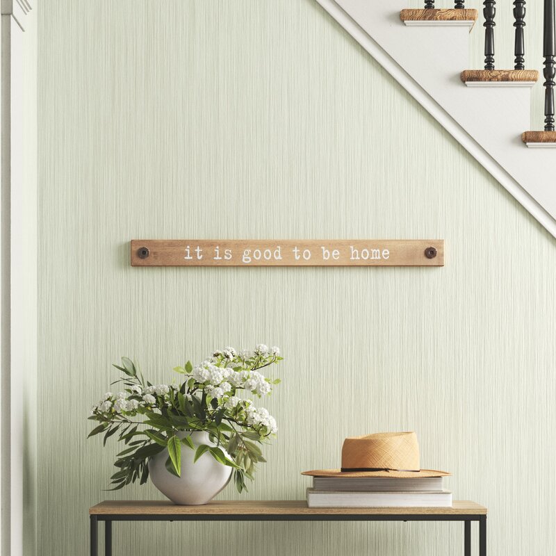 'It Is Good to Be Home' Wall Decor
