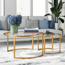 Load image into Gallery viewer, Ivalee Extendable Sled 2 Nesting Coffee Table
