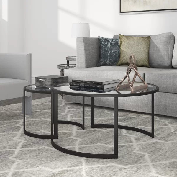 Ivalee Extendable Sled 2 Nesting Coffee Table