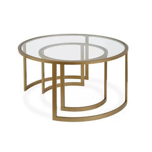 Ivalee Extendable Sled 2 Nesting Coffee Table