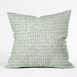 20" x 20" Iveta Abolina Cobbler Sage Throw Pillow, (Set of 4)