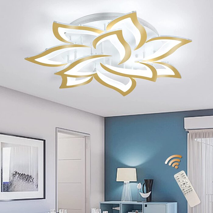 Izzabella Acrylic LED Flush Mount