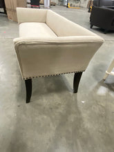 Load image into Gallery viewer, Madison Park Antonio Cream Upholstered Accent Bench
