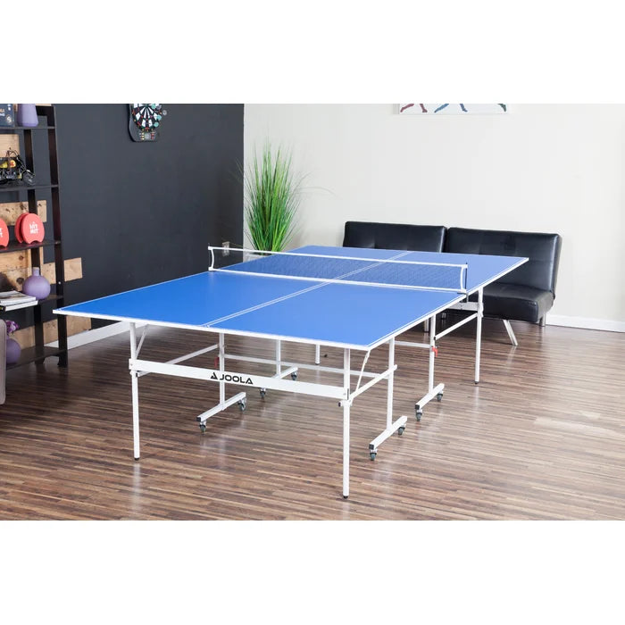 Quadri Indoor 15mm Table Tennis Table - Ping Pong Table with Quick Clamp Ping Pong Net Set