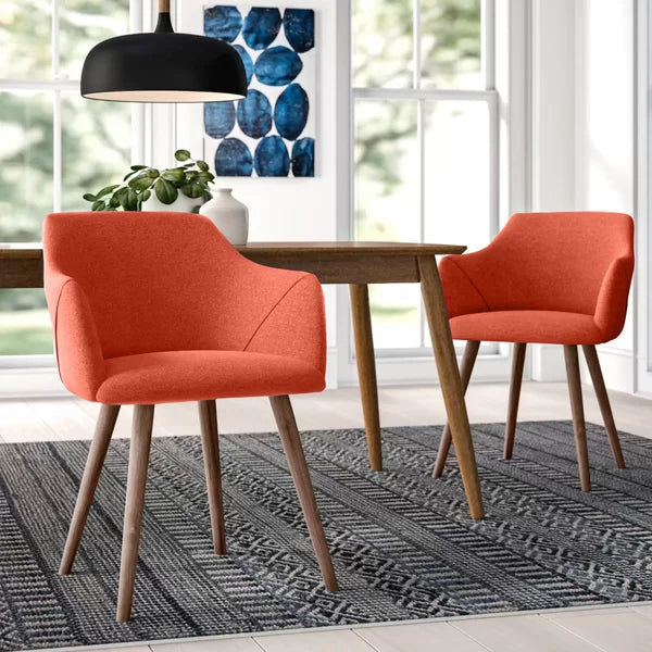 Jace Upholstered Arm Chair (Set of 2)