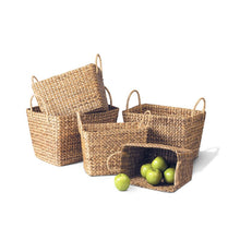Load image into Gallery viewer, 15.5&quot; H x 11&quot;W x 10&quot; D Jackeline Woven Storage Rattan Basket MRM4293
