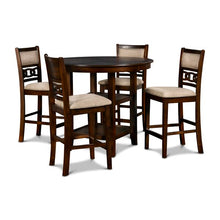 Load image into Gallery viewer, Jackins 5 - Piece 36&quot; Rubberwood Solid Wood Dining Set Cherry 3023RR
