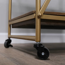 Load image into Gallery viewer, Jaguarn 32&#39;&#39; Wide Bar Cart with Removable Serving Tray
