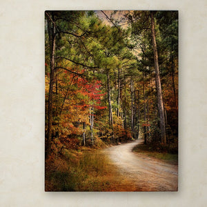 24" H x 18" W Jai Johnson Autumn Forest 2 by Jai Johnson - Photograph on Canvas