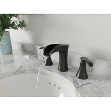 Load image into Gallery viewer, Jaida Widespread Bathroom Faucet with Drain Assembly Tuscan Bronze #1296HW
