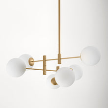 Load image into Gallery viewer, Jalexie Dimmable Modern Linear Chandelier

