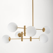 Load image into Gallery viewer, Jalexie Dimmable Modern Linear Chandelier
