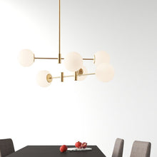 Load image into Gallery viewer, Jalexie Dimmable Modern Linear Chandelier
