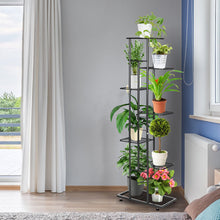Load image into Gallery viewer, Janita Round Multi-Tiered Plant Stand
