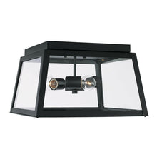 Load image into Gallery viewer, Janniah 3-Bulb Outdoor Flush Mount
