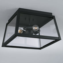 Load image into Gallery viewer, Janniah 3-Bulb Outdoor Flush Mount

