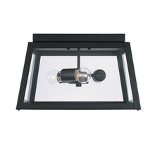 Load image into Gallery viewer, Janniah 3-Bulb Outdoor Flush Mount
