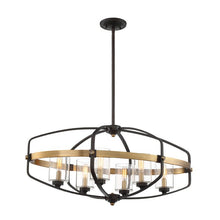 Load image into Gallery viewer, Jaquan Dimmable Geometric Chandelier
