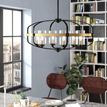 Load image into Gallery viewer, Jaquan Dimmable Geometric Chandelier
