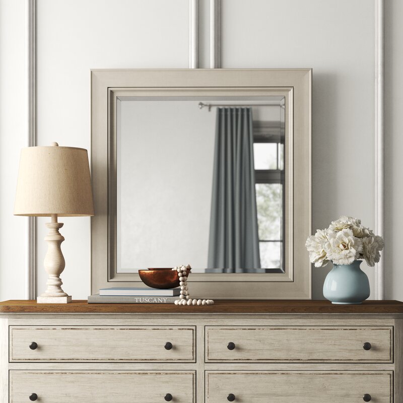 Jarman Traditional Concave Beveled Dresser Mirror 5947RR
