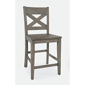 Jarod Solid Wood 24" Counter Stool (Set of 2) AP349