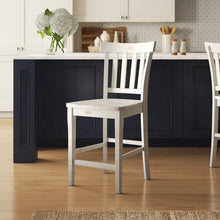 Load image into Gallery viewer, Jarrod Solid Wood 24&quot; Counter Stool (Set of 2) #AD43
