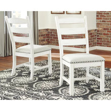 Load image into Gallery viewer, Jasso Ladder Back Side Chair in Vintage White (Set of 2)
